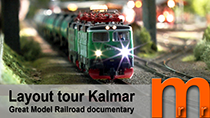 Layout tourof Kalmar Model railroad club KMJK