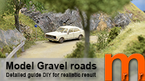 Video tutorial how to model realistic gravel- or dirt roads easy and low cost