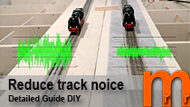Reduce track noice low cost